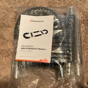 Adjustable Arm Strength Trainer - Black